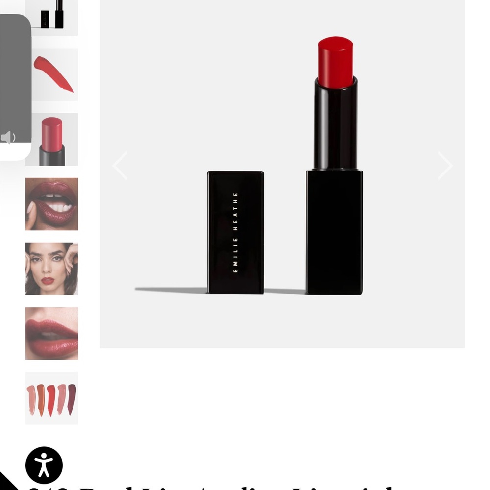 212 Lip Atelier Lip Colour (red lipstick)💄